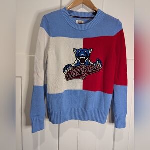 Y2K Tommy Hilfinger Crew Neck knit Cotton Sweater Size L